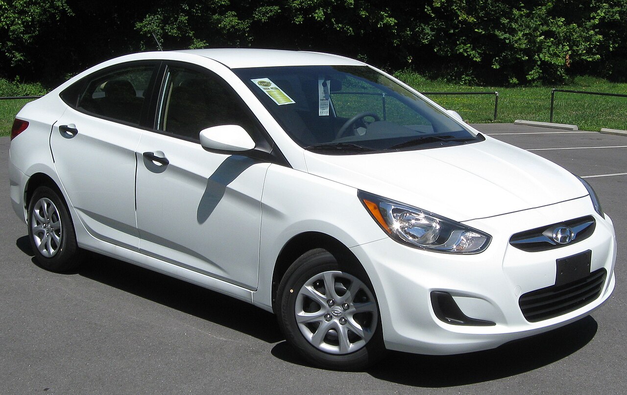 Hyundai Accent Blue RB
